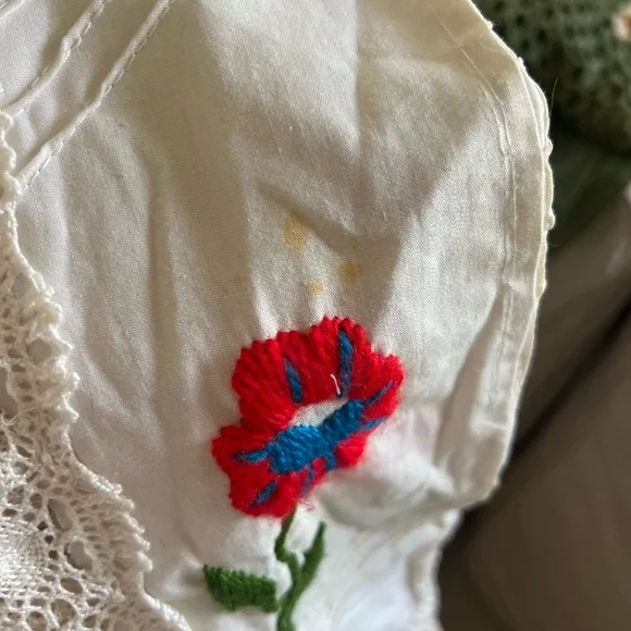 Floral Mexican Embroidered Dress - Picture 9 of 11